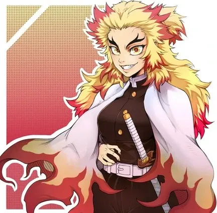 Fem Kyojuro Rengoku