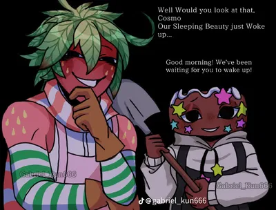 Sprout and Cosmo (dandys world)