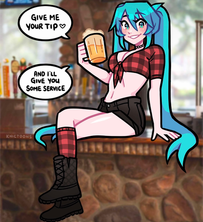 Twin Peaks Waitress Miku~!!