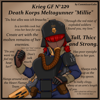 Krieg GF No. 229, Death Korps Meltagunner
