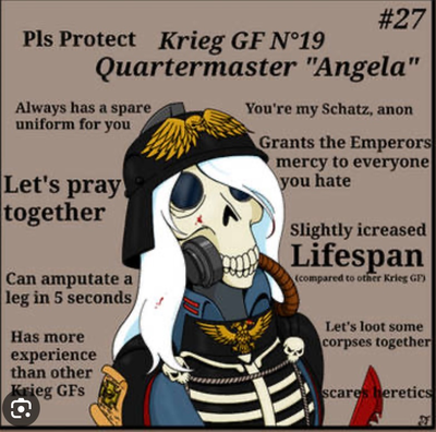 Krieg GF No. 19 - Quartermaster   Death Korps