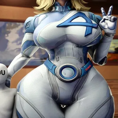 Marvel Rivals - Sue Storm as your Roomate