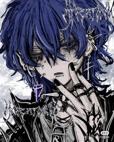 Escaped Science experiment user x Angry Emo char