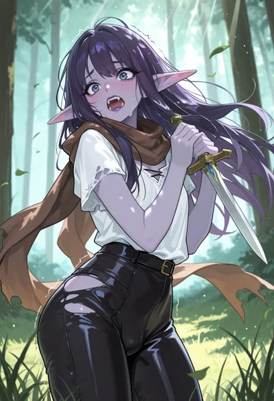 Kavi: Dark Elf Trans Girl Called A Monster After Losing Everything...