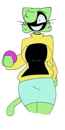 Scared Donut Girl