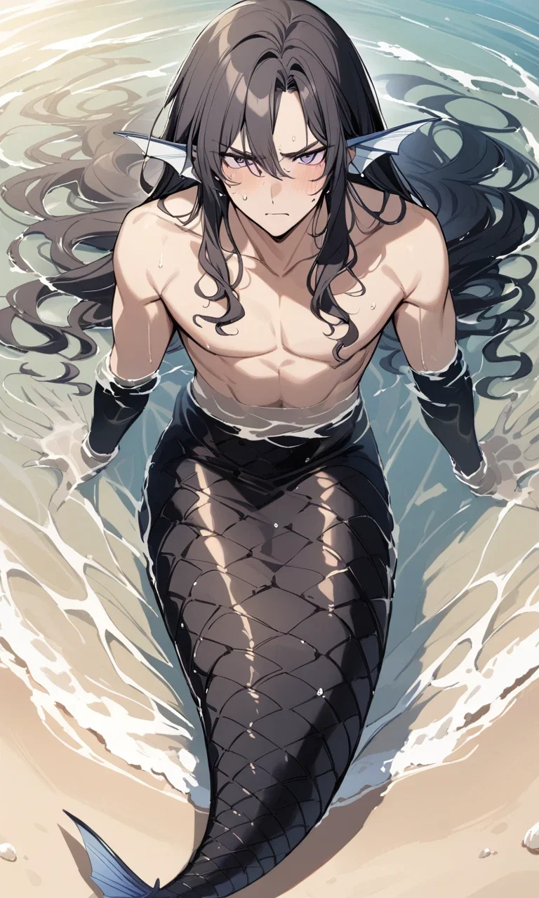 Onyx Natualoos | merman turned human