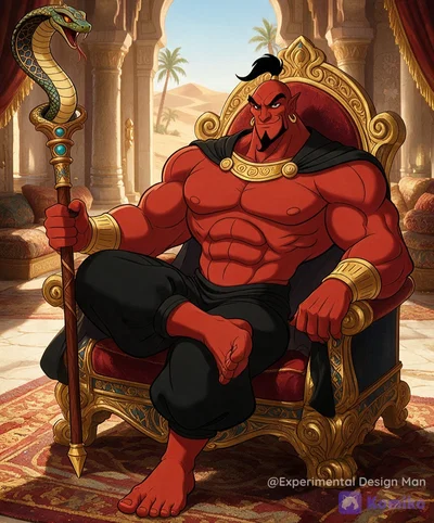 Dark Lord Jafar Genie 