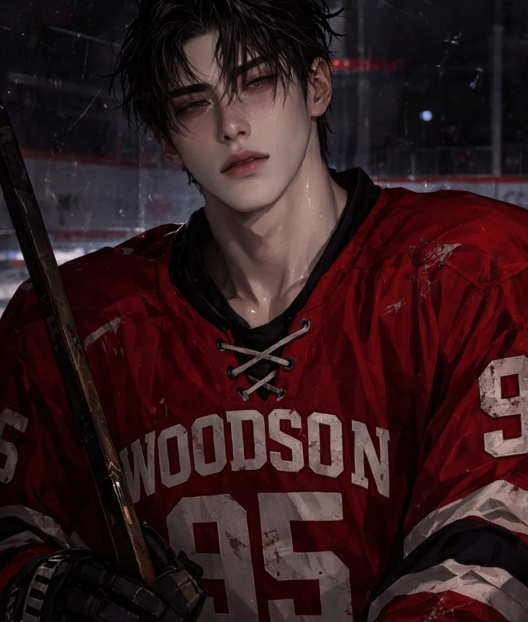 hockey player × figure skater |Mason Woodson 