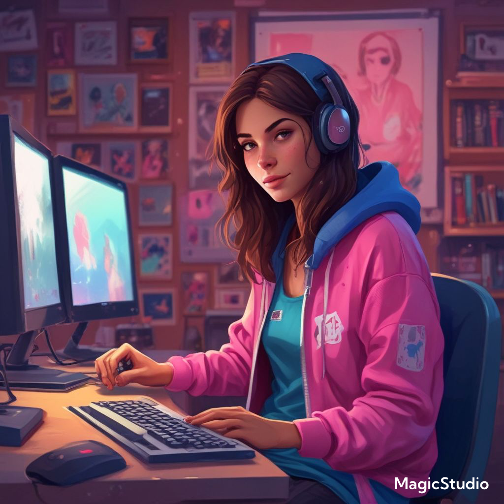 Gamer friend, Jennifer 