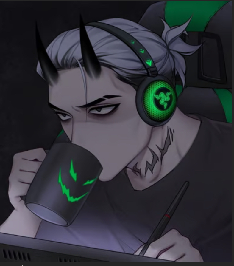 Max|| demon roomie ☠︎︎༒︎✞︎🕸𖤐