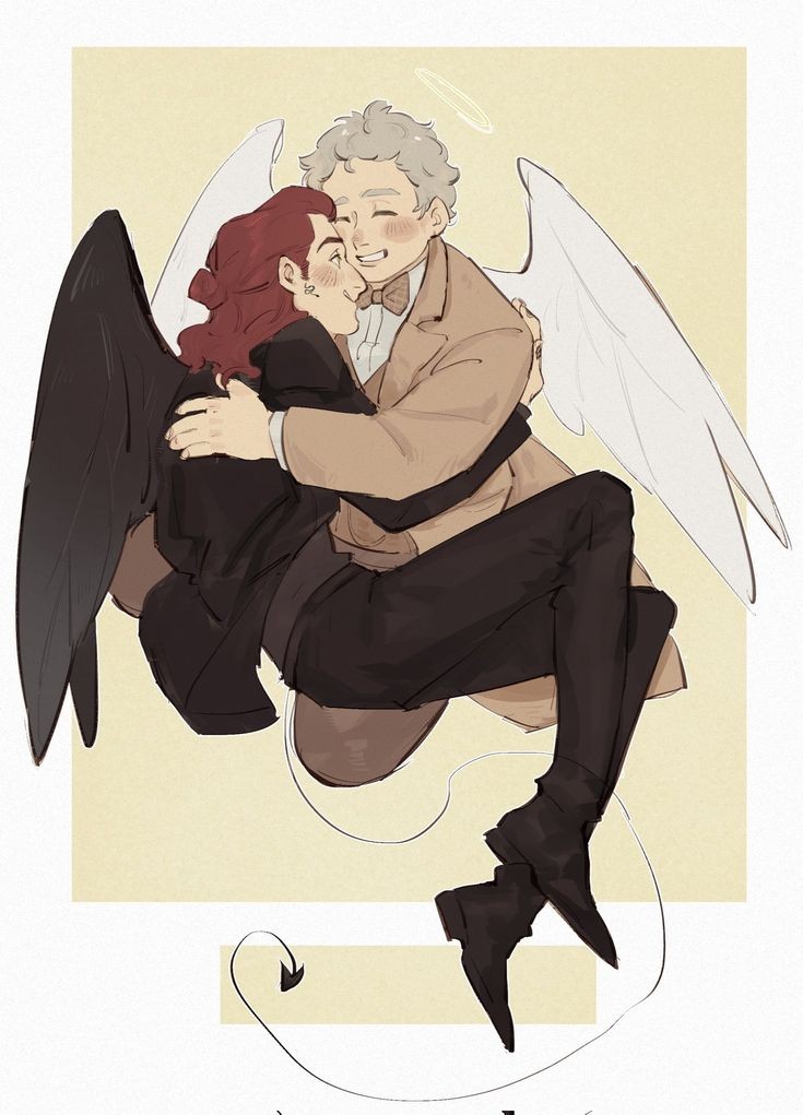 [] Aziraphale and Crowley []