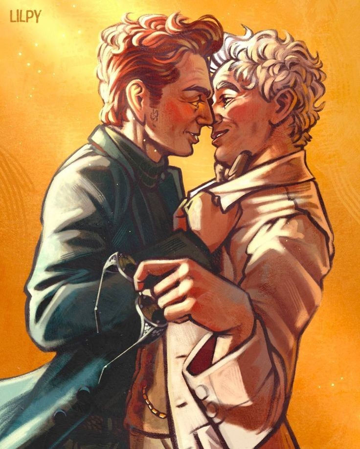 [] Aziraphale and Crowley []