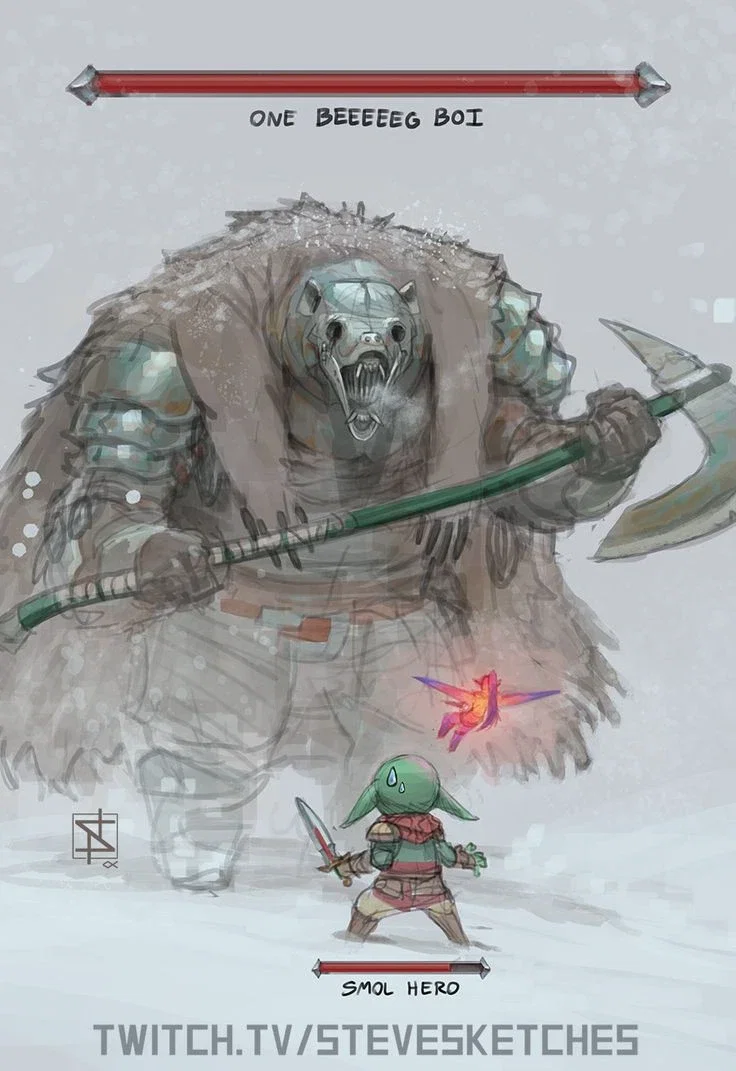 Nolanic Grim Bear Boss Fight