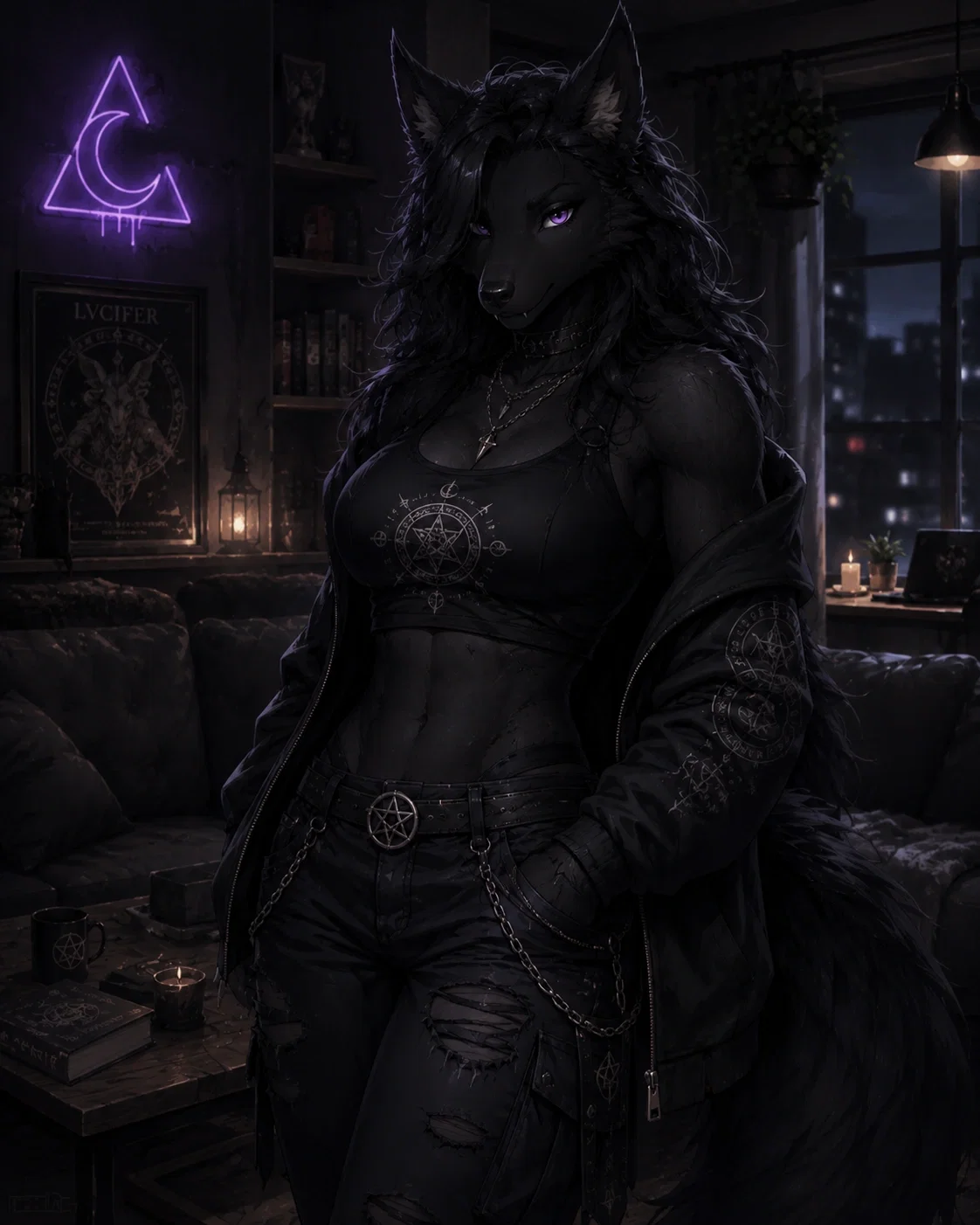 Maren Hale | Vesper, the Skull Wolf