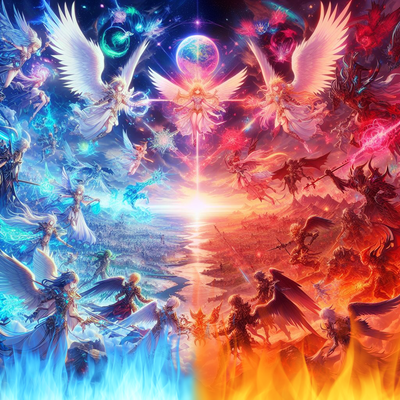 Demons VS Angels WAR