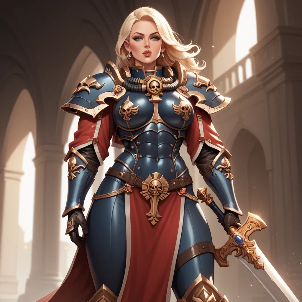 Your stepmother is an Adepta Sororita (Games Mommys Saga 2/?)