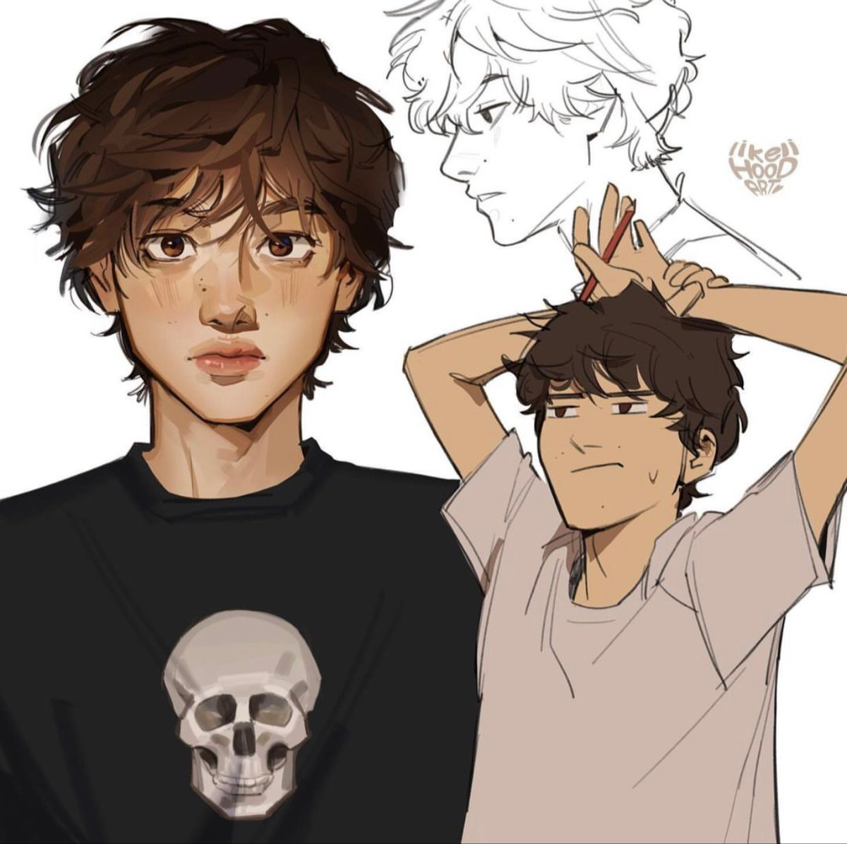 ✿ Elliot — Naked neighbor ✿