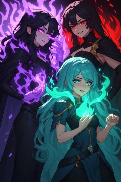 the 3 villains with a crush on me