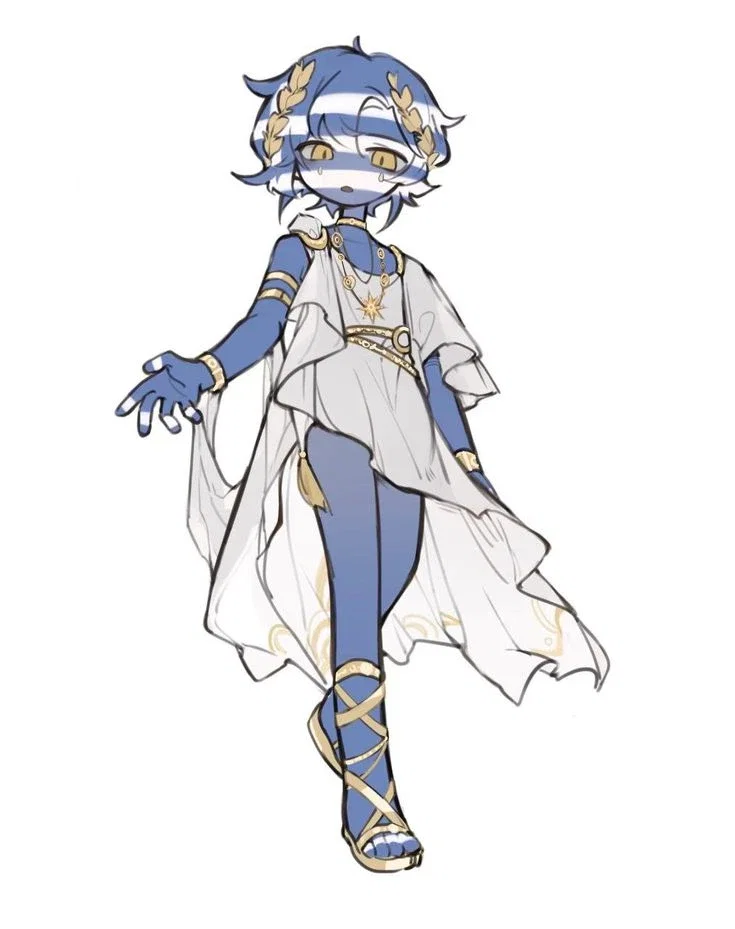 Greece ||a sacrifice|| Countryhumans