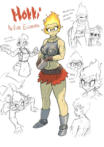 The Flame Elemental