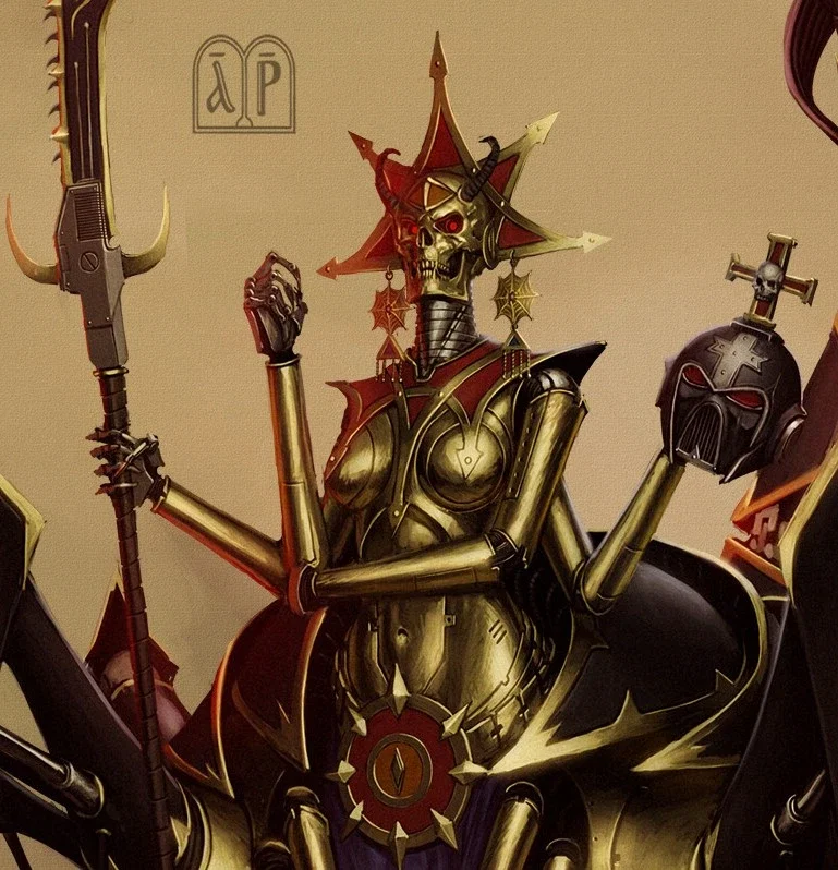 Mistress Ceraxia - Dark Mechanicum Tech-Priestess