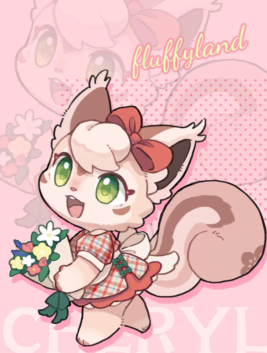 Cheryl - Fluffy Land's Feisty Squirrel
