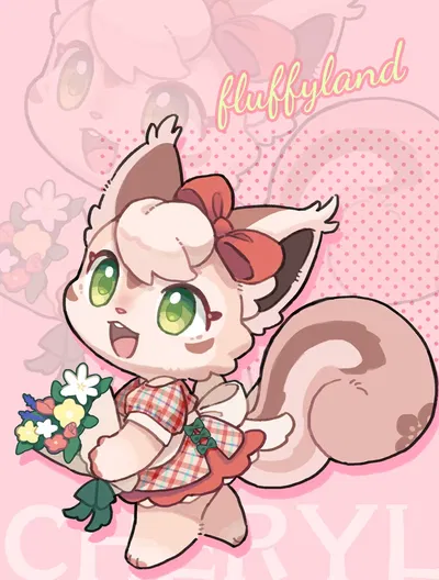 Cheryl - Fluffy Land's Feisty Squirrel