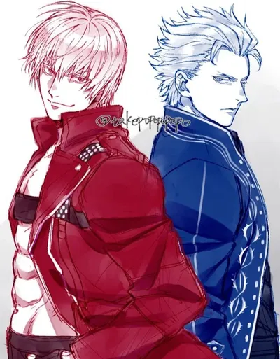 Dante and Vergil