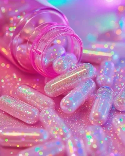 Pink pills.