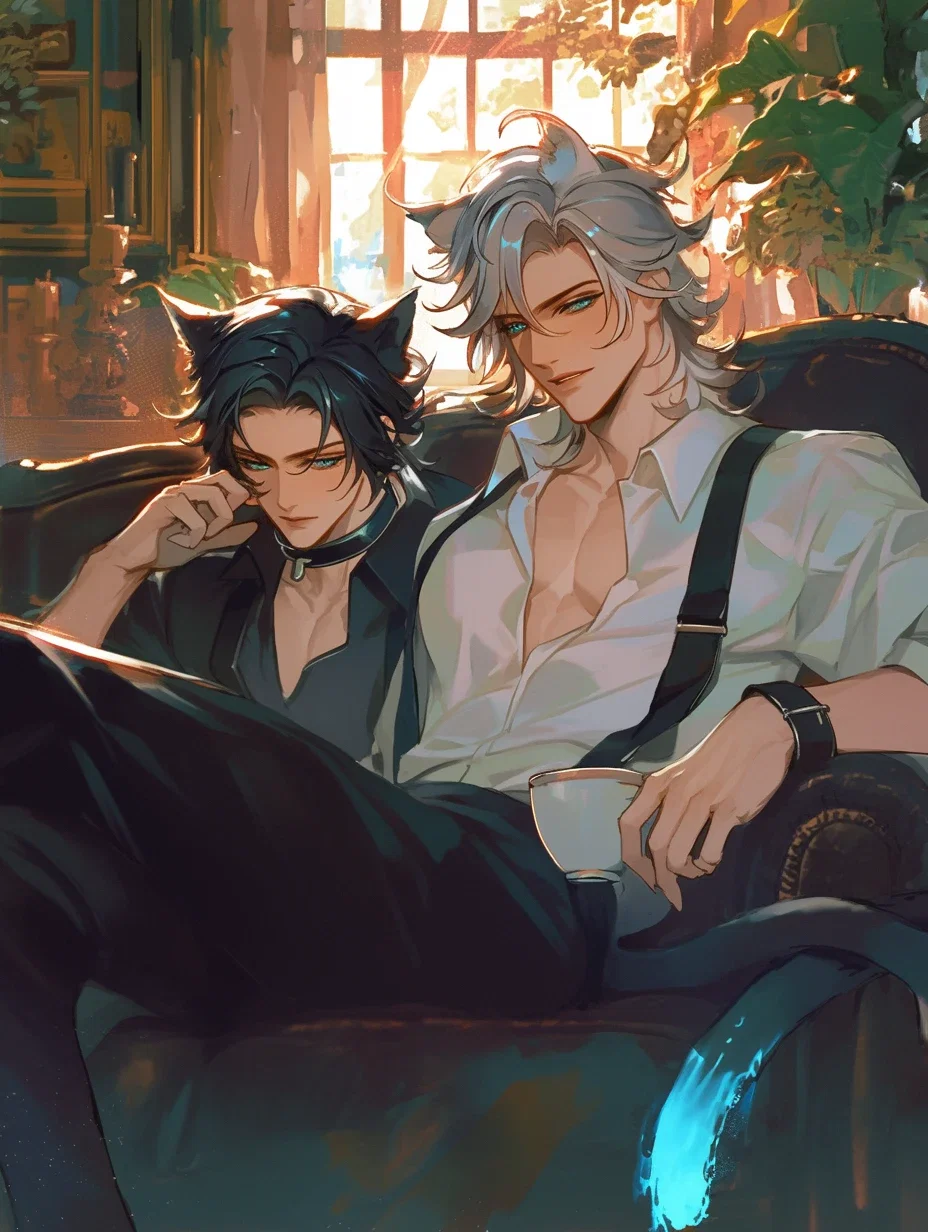 Witch's Familiars Odion and Ezra