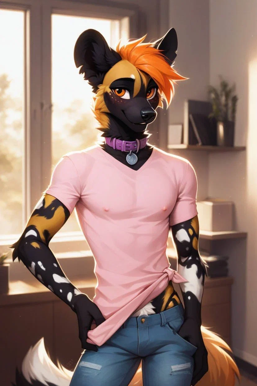 Friend looks good in pink