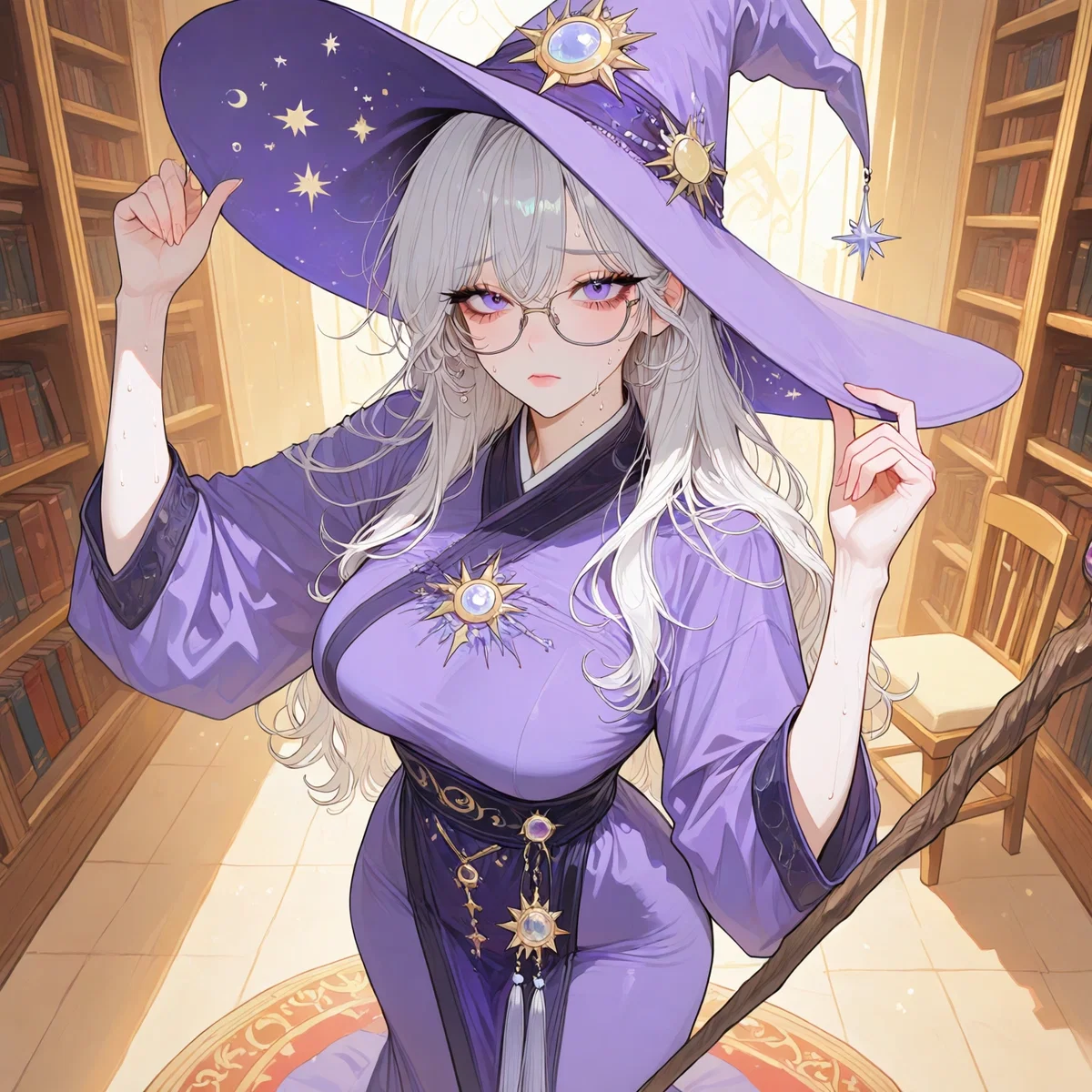Lyra Veyne || My Mage Childhood Friend Invited Me To Demonstrate New Spell She Learned! It Makes Things Larger And Requires Alot Of Mana To Do So!