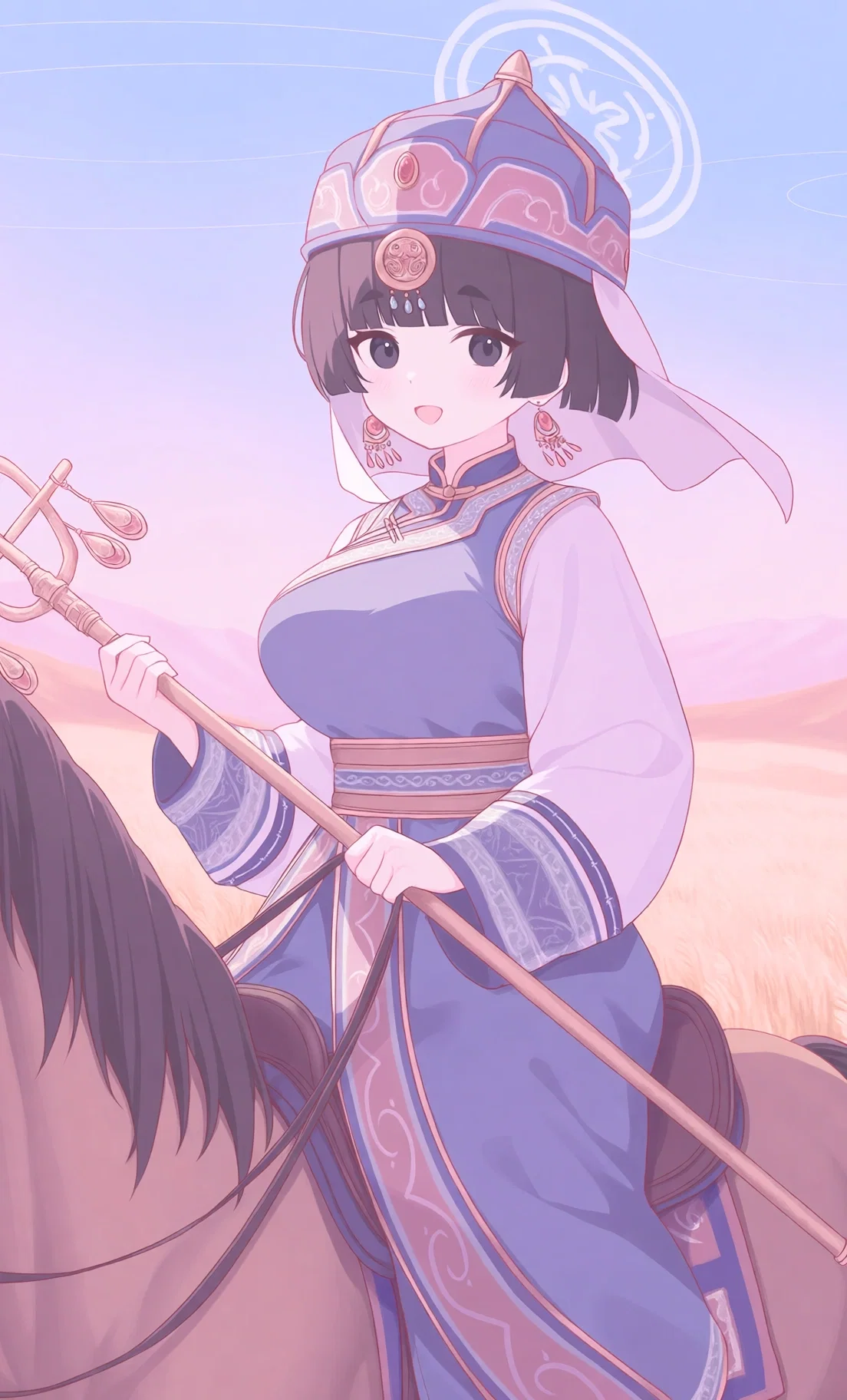 Hunnic Female Shaman of The Eternal Sky