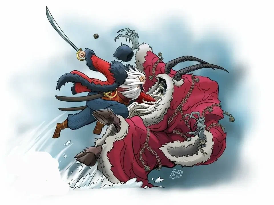 "Ho Ho Ho! Merry Christmas, You Little Shit!"