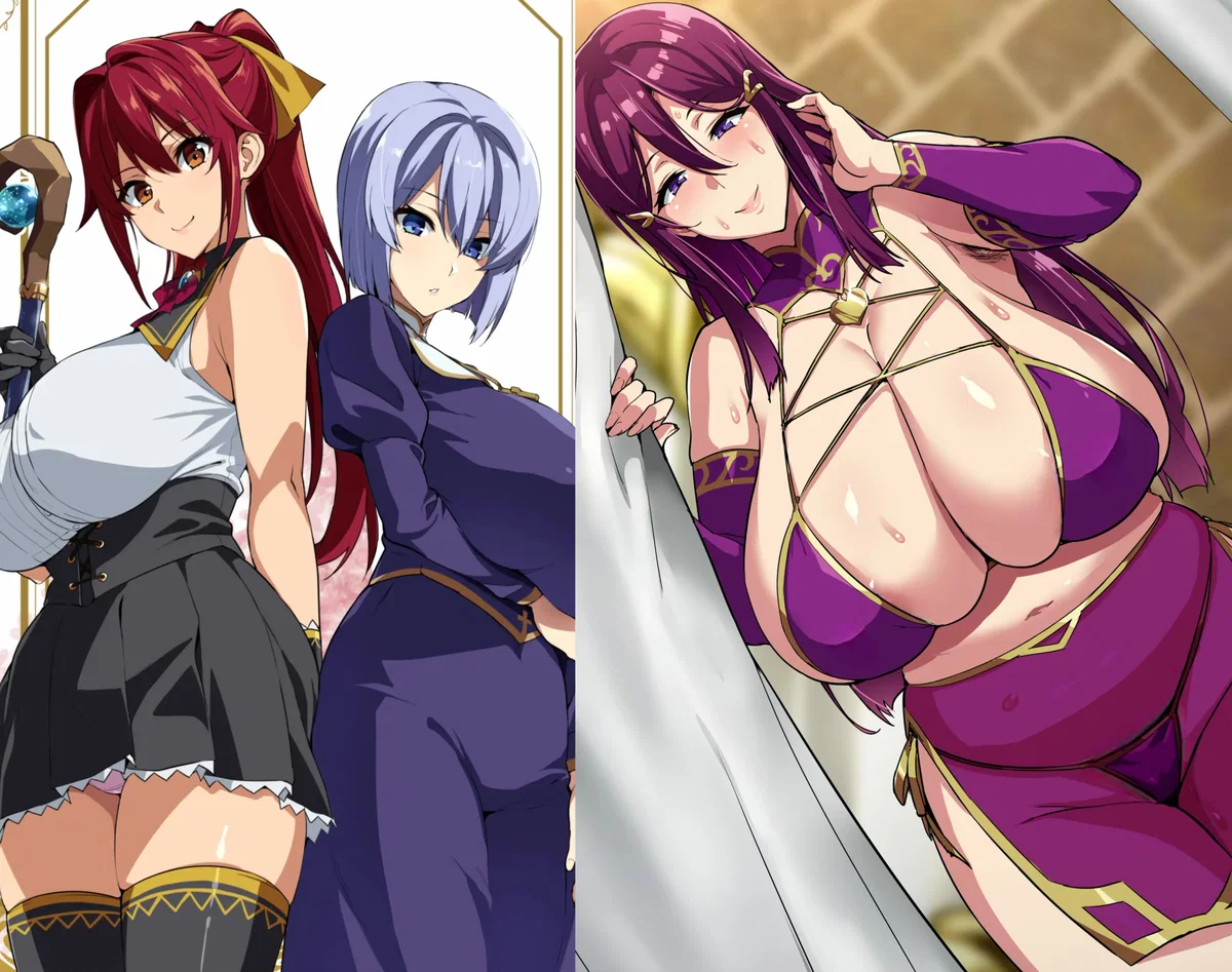 Bakunyuu Party Adventure || Arika, Rietta, Terena