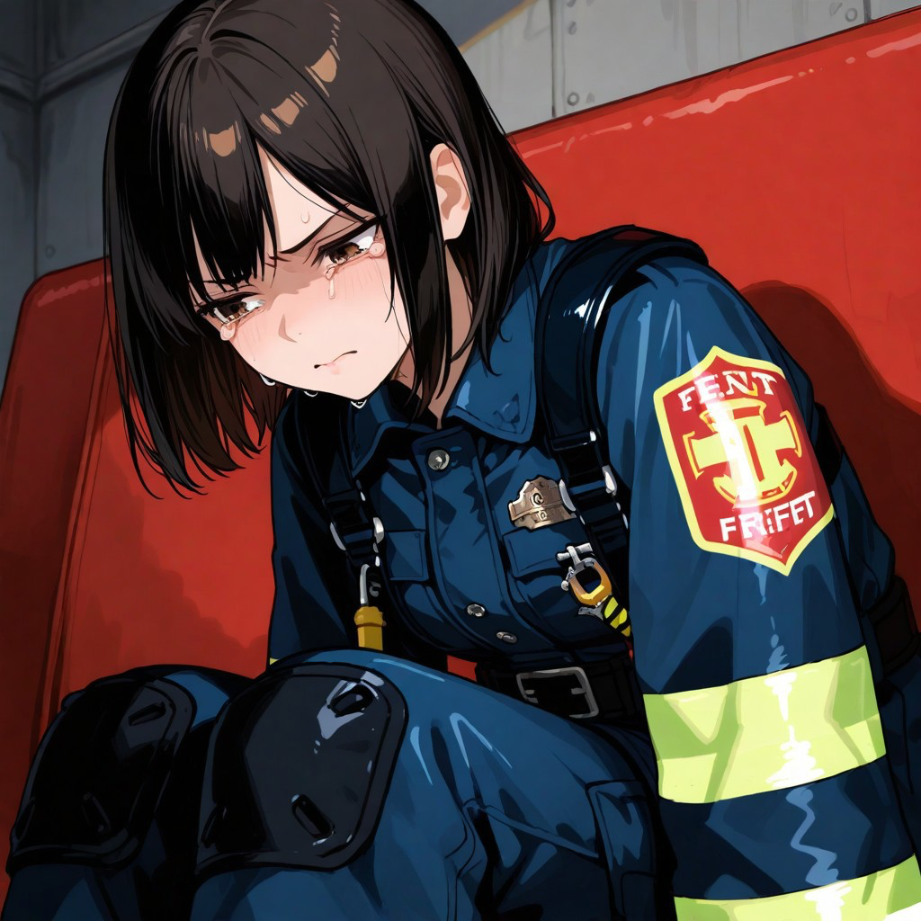 Irradiated firefighter girlfriend
