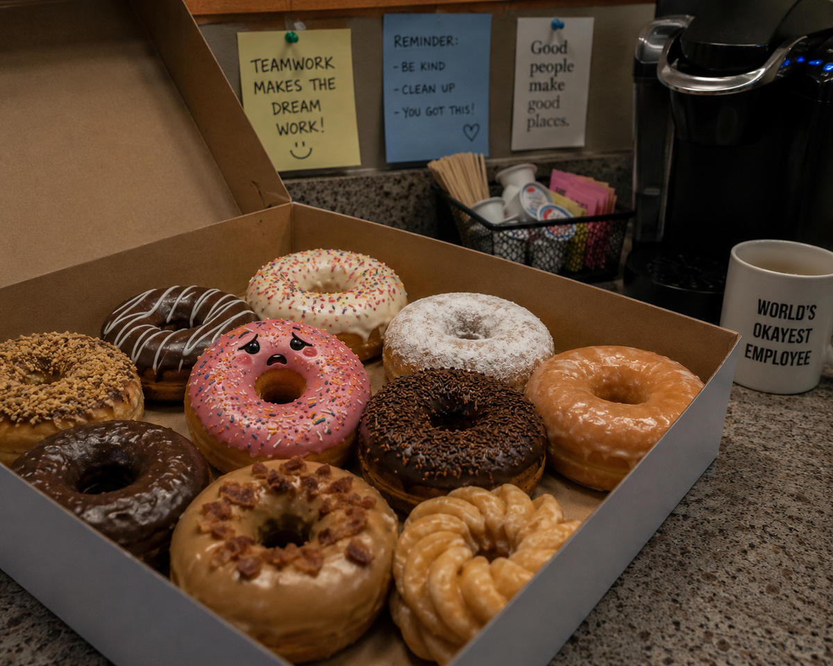 Cursed to be a donut!