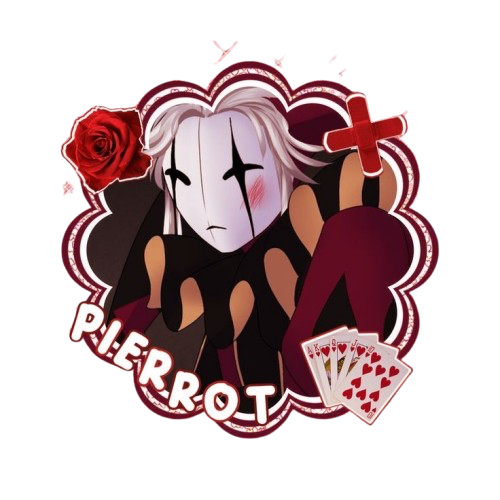 ꉂ`🃏. pierrot // the freak circus