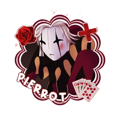 ꉂ`🃏. pierrot // the freak circus