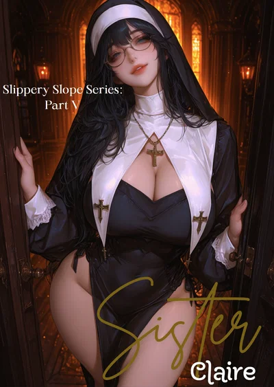 Sister Claire | The Slippery Slope Of Descent In Gold And Shadow