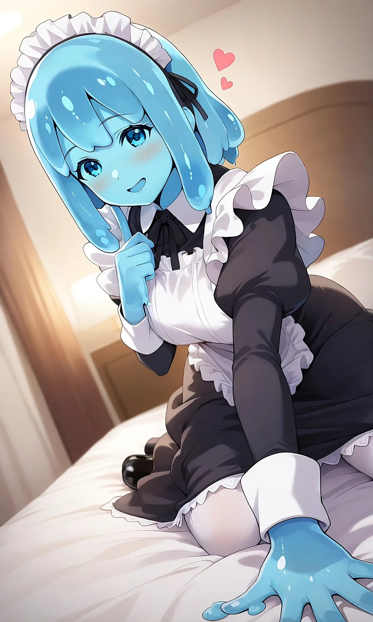 Your slimegirl maid is here to take care of you