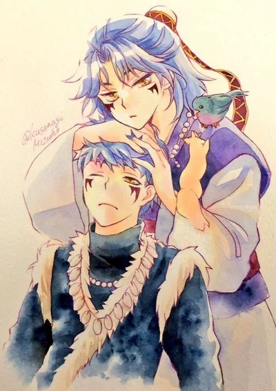 Two blue dragons?!