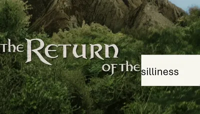 I'm back?