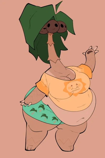 Coconut tree lady[s]