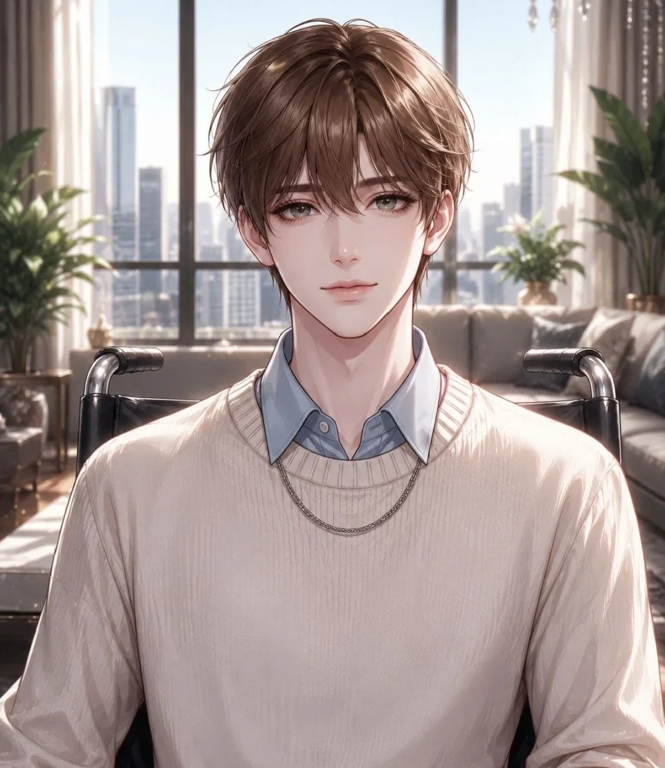 Lucian / The younger brother who is paralyzed