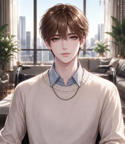 Lucian / The younger brother who is paralyzed