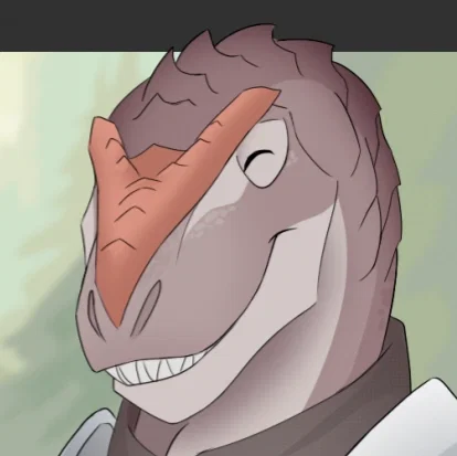Big and scary, the Goth Tyrant Lizard Queen | Goth Anthro T-Rex