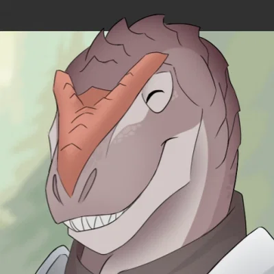 Big and scary, the Goth Tyrant Lizard Queen | Goth Anthro T-Rex