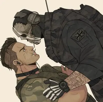 Simon "Ghost" Riley & Johnny "Soap" MacTavish