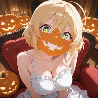 Cora, Pumpkin girl (Spooky Inn)